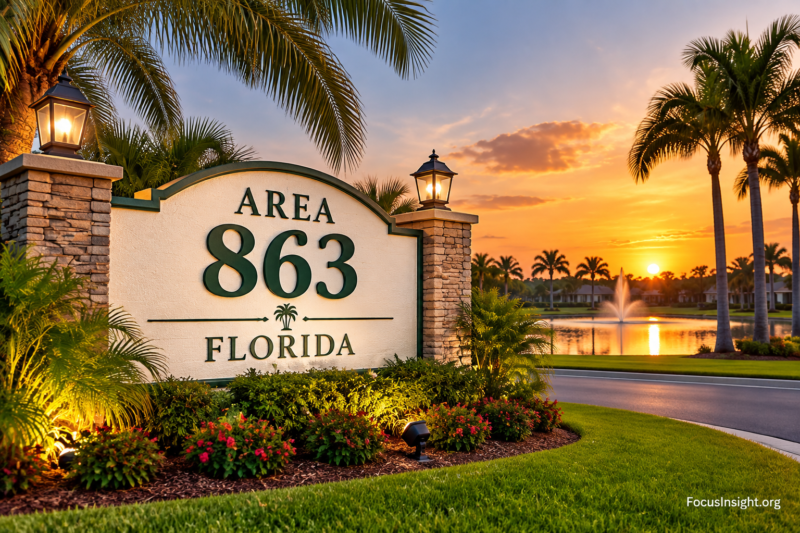 Area 863 Florida: Cities, Location, and Area Guide