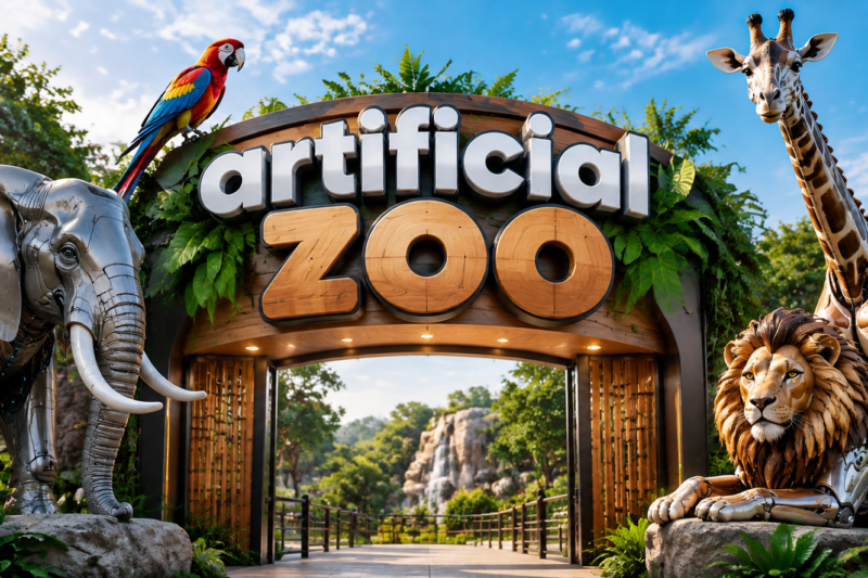 Artificial Zoo: Exploring the Future of Digital Wildlife Experiences