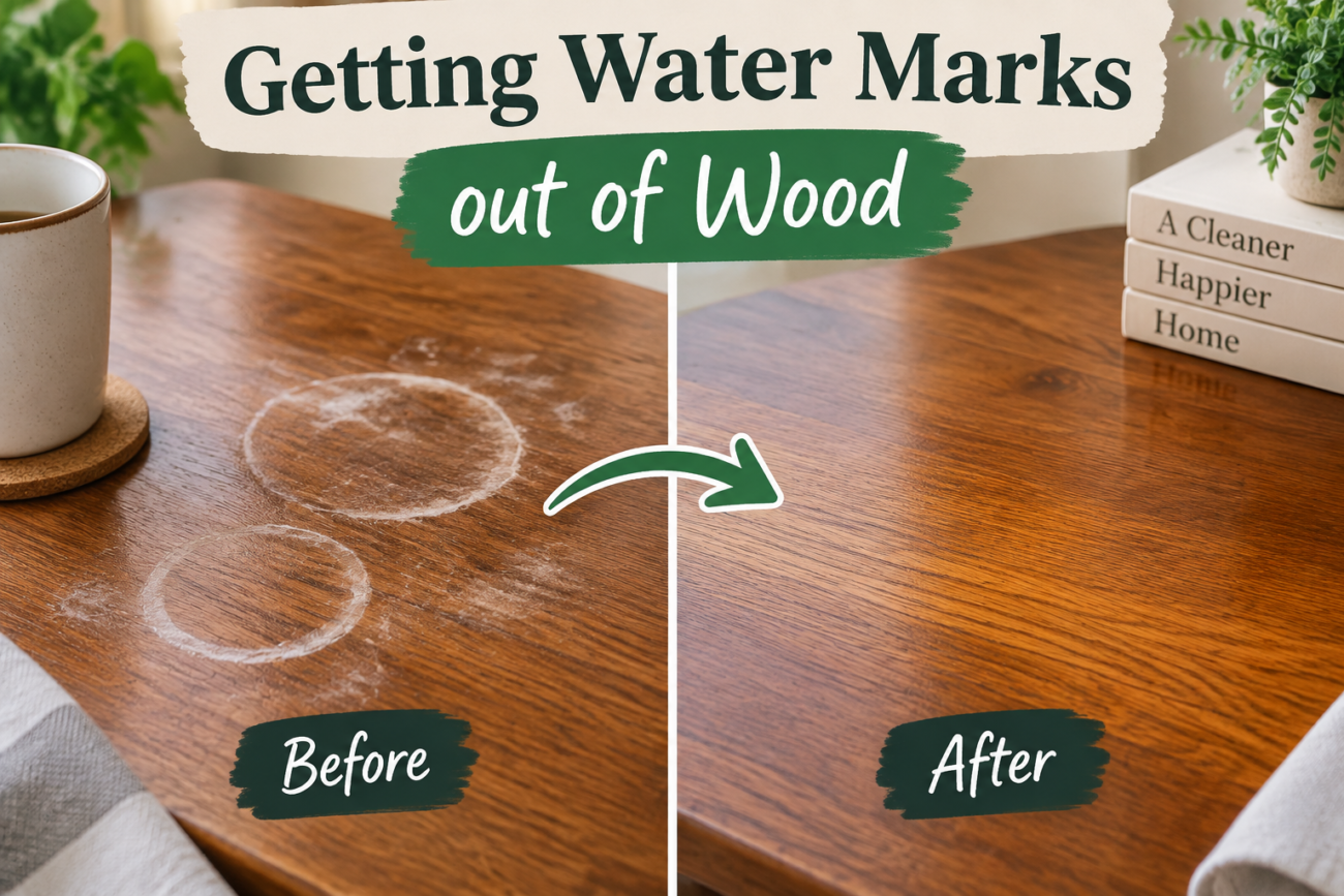 Getting Water Marks Out of Wood