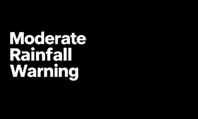 Moderate Rainfall Warning: Meaning, Impact, and Safety Tips